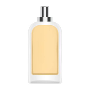 Turuncu parfüm şişe simgesi, gerçekçi