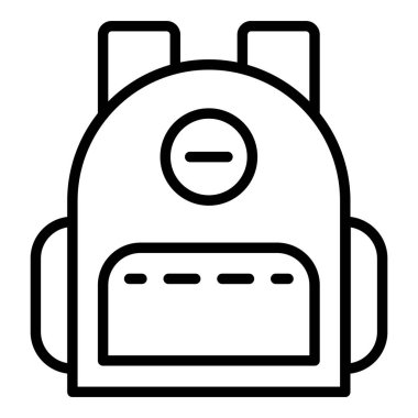 Moda sırt çantası simgesini, anahat stili