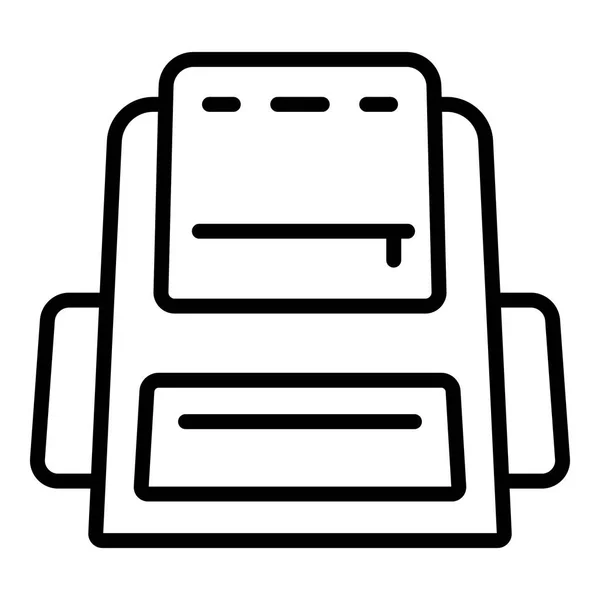 Modern ryggsäck ikon, dispositionsformat — Stock vektor