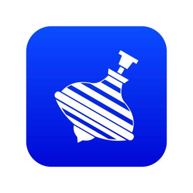 Atlıkarınca uğultu üst simge dijital mavi