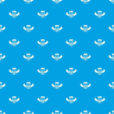 Hazine desen vektör kesintisiz mavi