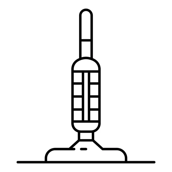 Altes Stil Staubsauger-Symbol, Umriss Stil — Stockvektor