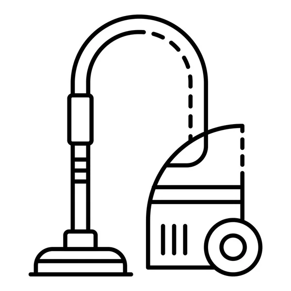 Icono de aspiradora seca, estilo de contorno — Vector de stock