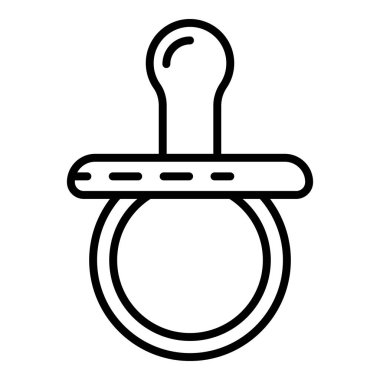 Çocuk meme simgesi, anahat stili