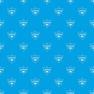 E ticaret Dükkanı desen vektör kesintisiz mavi