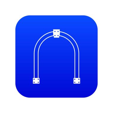 Kemer simgesi dijital mavi