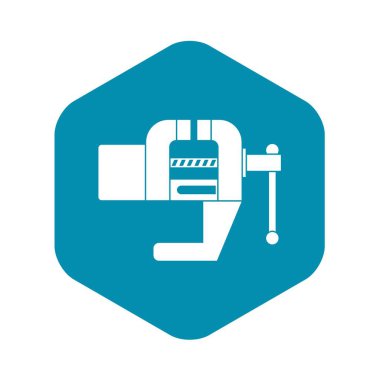 Mengene aracı simgesini, basit tarzı