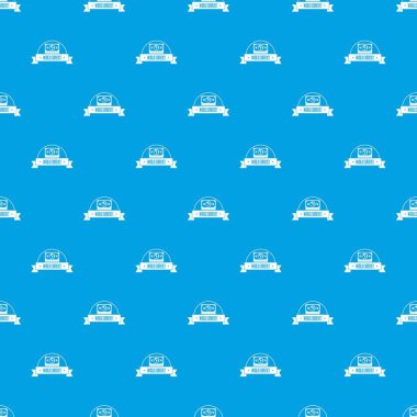 Dünya para birimi desen vektör kesintisiz mavi