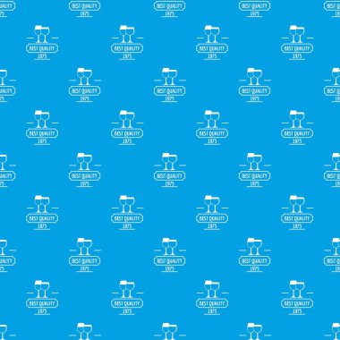 Kadehinin desen vektör kesintisiz mavi