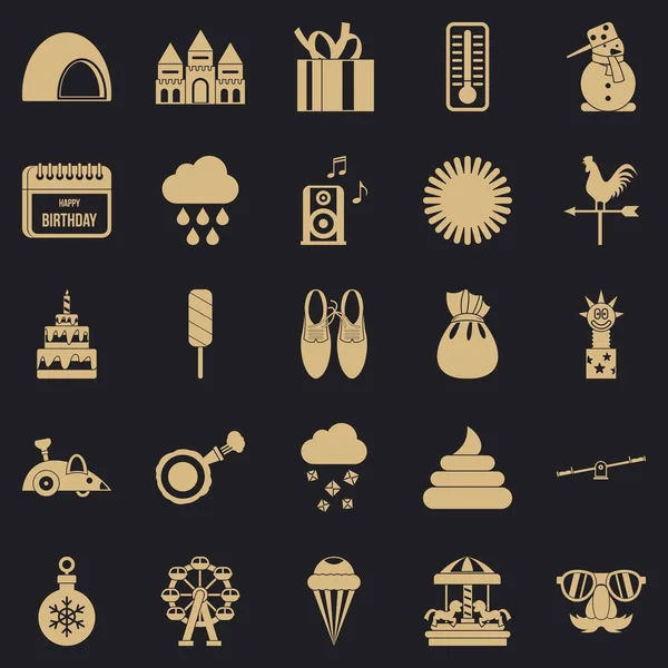 Peristil Icons set, basit tarzı