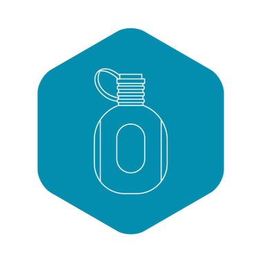 Şişesi simgesi, anahat stili