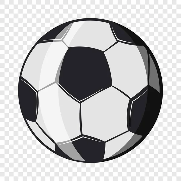 Soccer ball icon, cartoon style — Stock Vector