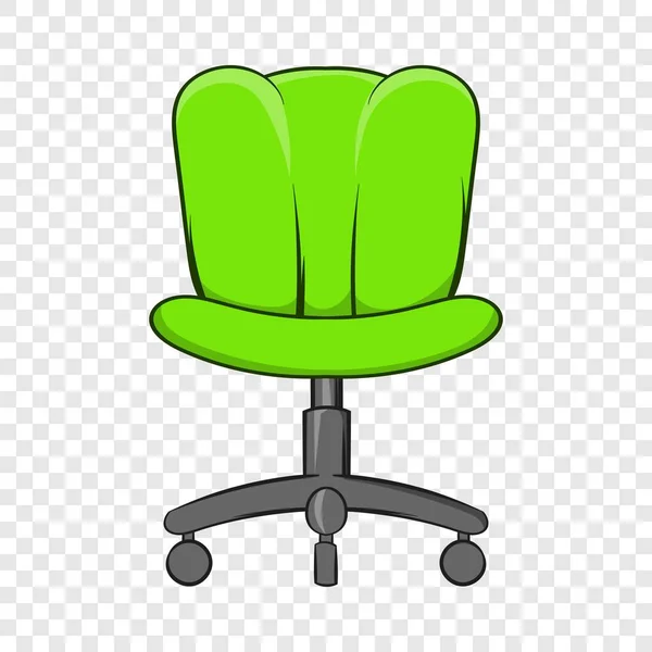 Icône de chaise de bureau, style dessin animé — Image vectorielle