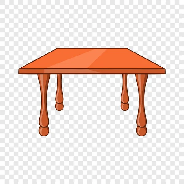 Icône de table, style dessin animé — Image vectorielle