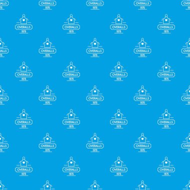 Tulum desen vektör kesintisiz mavi