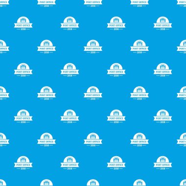 Office yazı desen vektör kesintisiz mavi