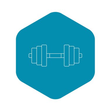 Halter simgesi, anahat stili