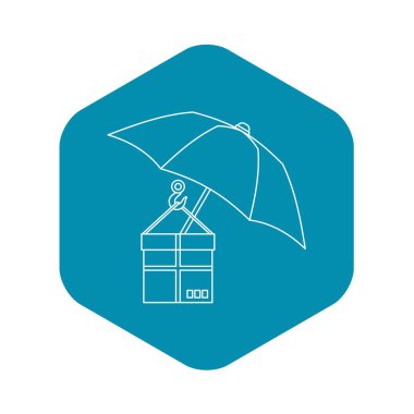 Parsel sigorta simge, anahat stili