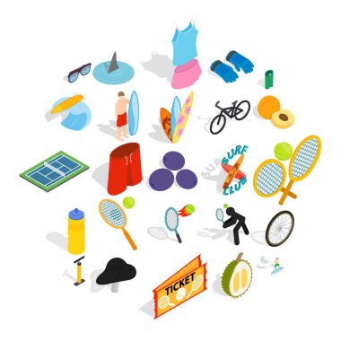 Spor stil simgeler kümesi, izometrik stili