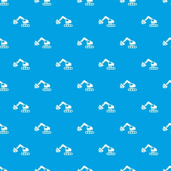 Vinç desen vektör kesintisiz mavi