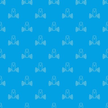 Robot örümcek desen vektör kesintisiz mavi