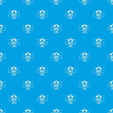 Dart desen vektör kesintisiz mavi