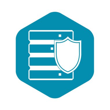 Veritabanı kalkan kutsal kişilerin resmi, basit tarzı ile