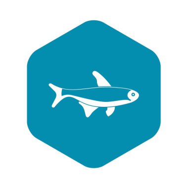 Balık simgesi, basit tarzı