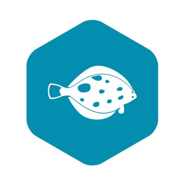 Balık simgesi, basit tarzı