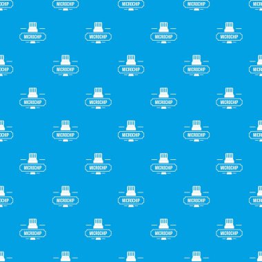 Yeni teknoloji desen vektör kesintisiz mavi