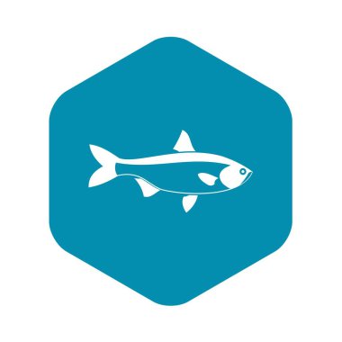 Balık simgesi, basit tarzı