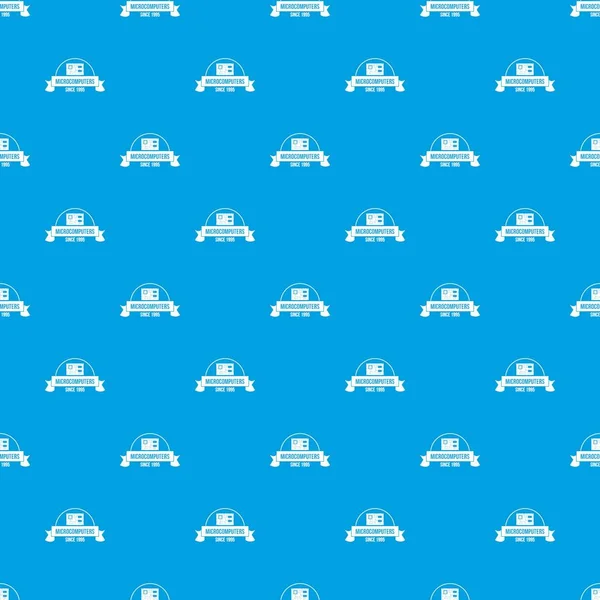 Mikro desen vektör kesintisiz mavi