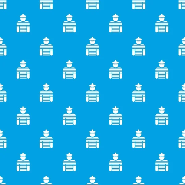 Denizci desen vektör kesintisiz mavi