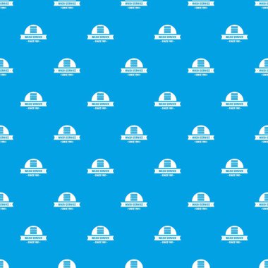 Modern yıkama hizmeti desen vektör kesintisiz mavi