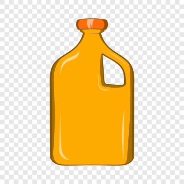 Motor yağı simgesi paketleme, karikatür tarzı