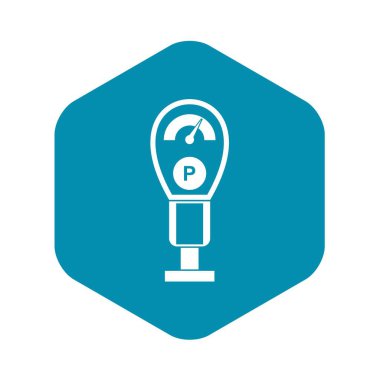 Park metre simgesi, basit tarzı