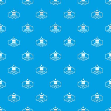 Yıkama hizmeti desen vektör kesintisiz mavi