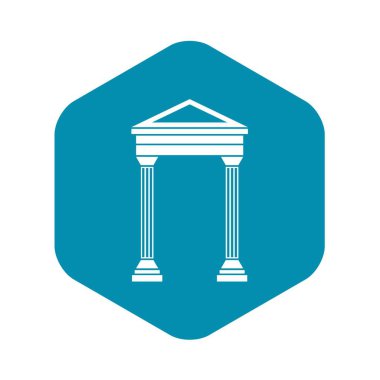 Kemer simgesi, basit tarzı