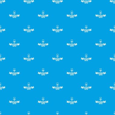 Mobilya ofis desen vektör kesintisiz mavi