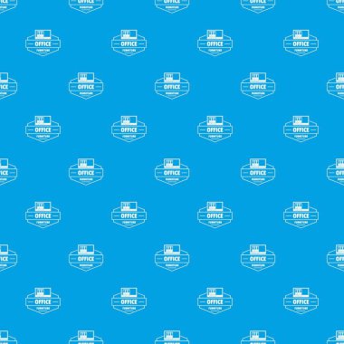 Modern ofis desen vektör kesintisiz mavi