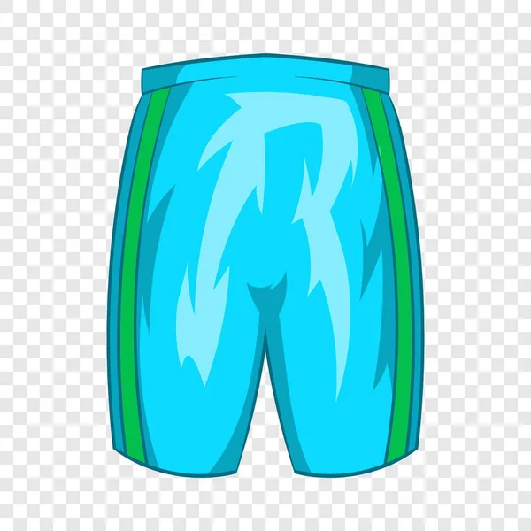 Deportes icono de pantalones cortos, estilo de dibujos animados — Vector de stock