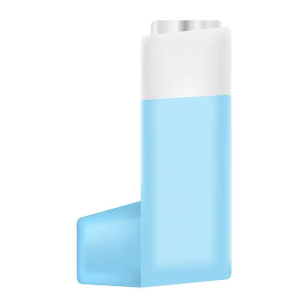 Inhalator pictogram, realistische stijl — Stockvector