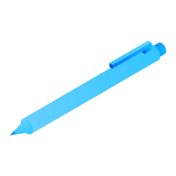 Pictogram Office pen, isometrische stijl — Stockvector