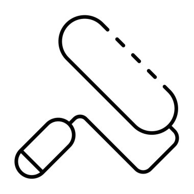 İnşaat roller simgesini, anahat stili