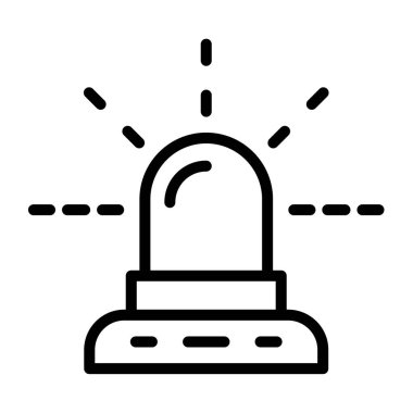 Polis teşhircisi simgesi, taslak biçimi