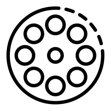 Tabanca davul simgesi, anahat stili