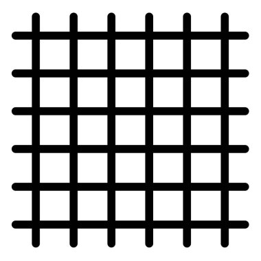 Hapishane parmaklıkları simgesi, özet biçimi