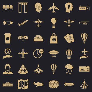 Terminal Icons set, basit tarzı