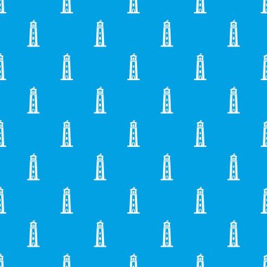 Beacon desen vektör kesintisiz mavi