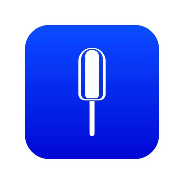 Ice Cream ikona cyfrowy niebieski — Wektor stockowy